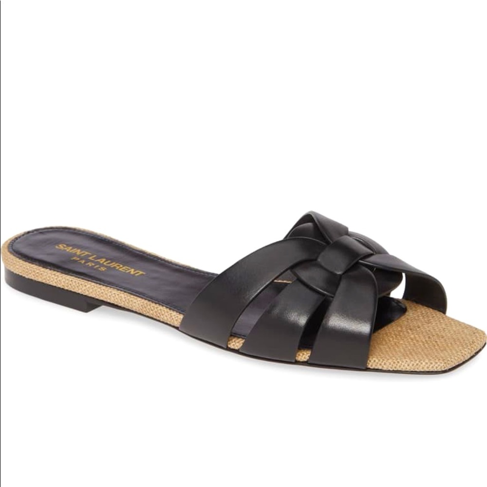 Saint Laurent Tribute Slide Sandal